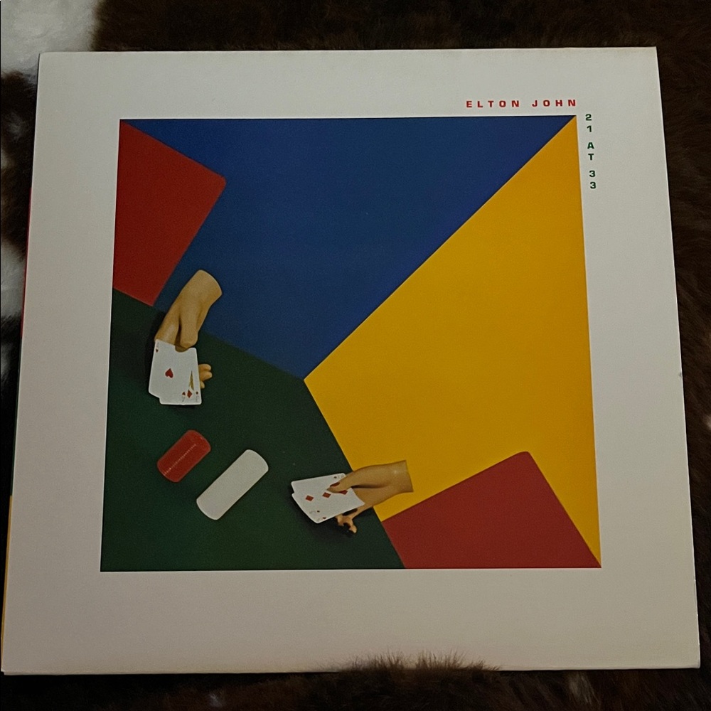 Elton John 21 at 33 Vinyl Record